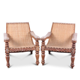 Highly Inlaid Plantation Chairs C-GD