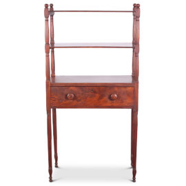 19th Century Mahogany Stand C-GD