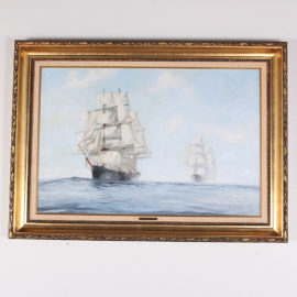 Canadian Seascape Oil on Canvas Robert McVittie C-RK 2