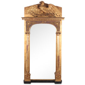 Early 19th Century Swedish Neoclassical Mirror C-GD